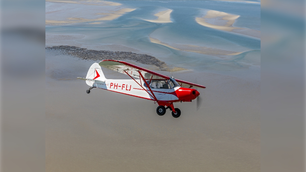 De fluisterstille Piper Super Cub