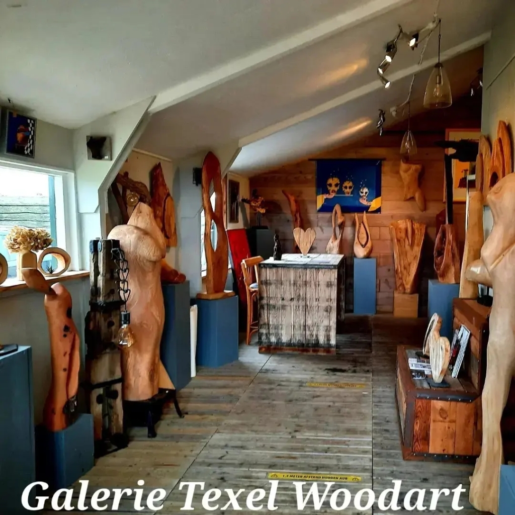 Galerie Texel Woodart in Midden-Eierland
