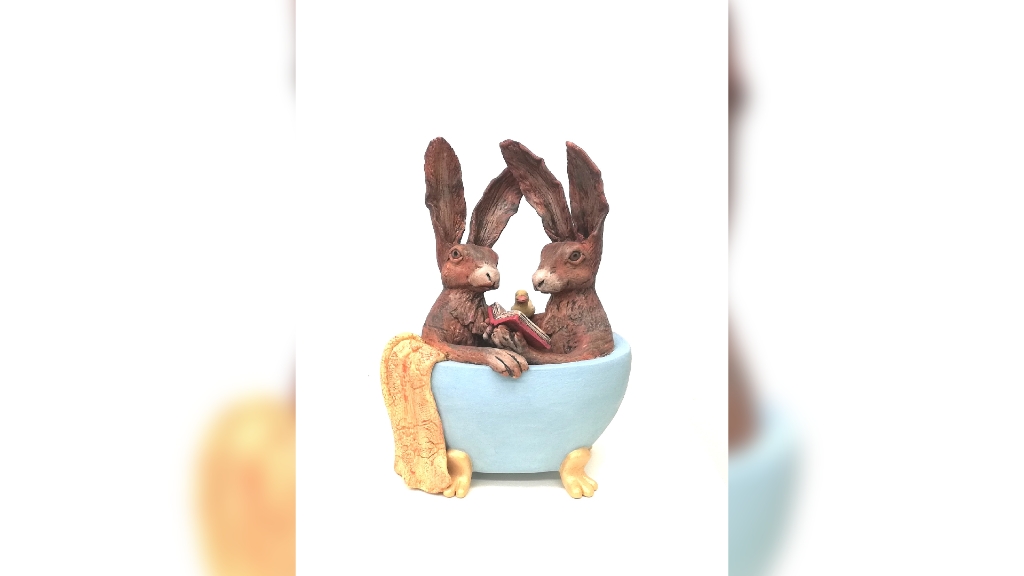 Anouk de Groot: keramische sculpturen