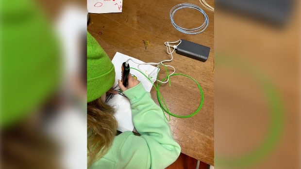 3D pen tekenen