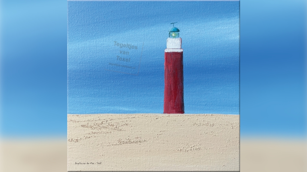 Tegeltjes van Texel - Vuurtoren Texel