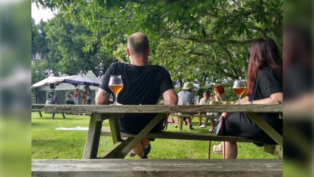 Genieten van Texels Middagje