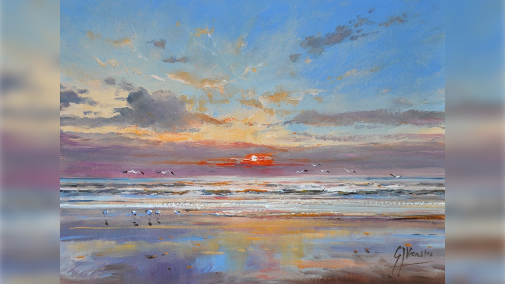 Gert-Jan Veenstra: Noordzeestrand