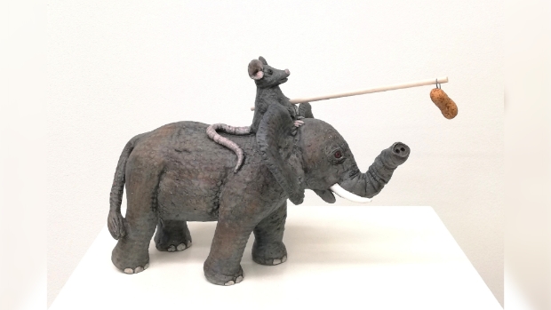 Anouk de Groot: keramische sculpturen