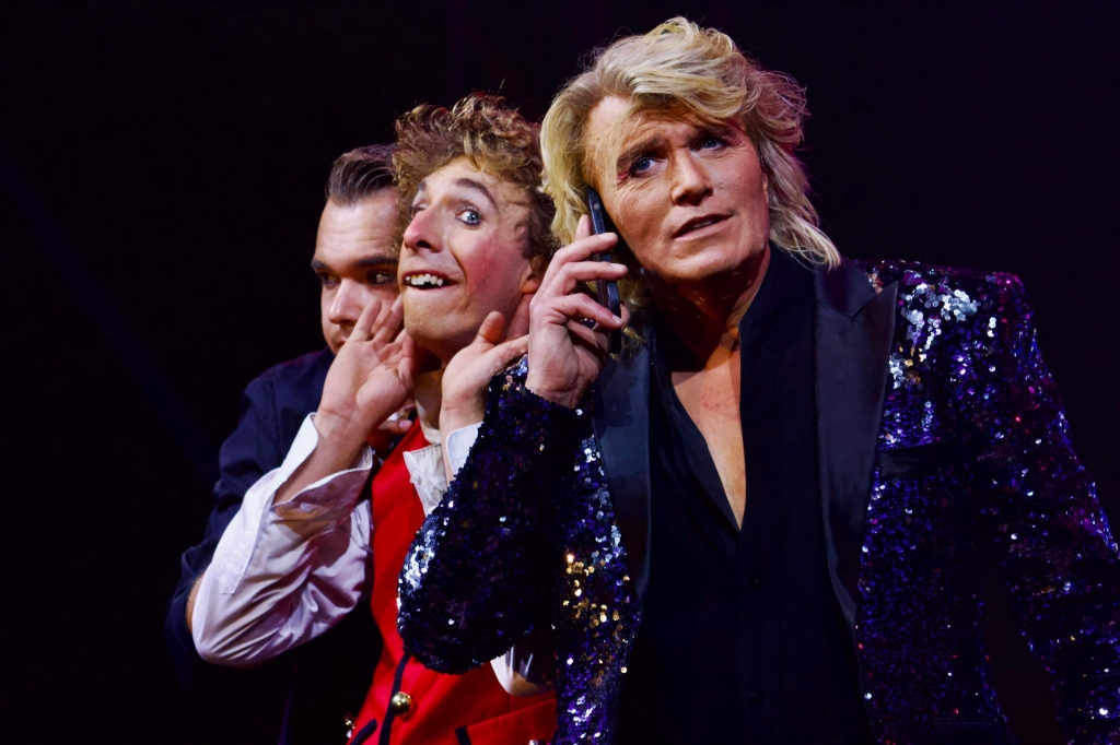 Hans Klok en silent comedian Kevinski