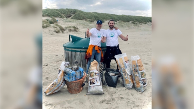 Roland en Leon van Texel Plastic Vrij