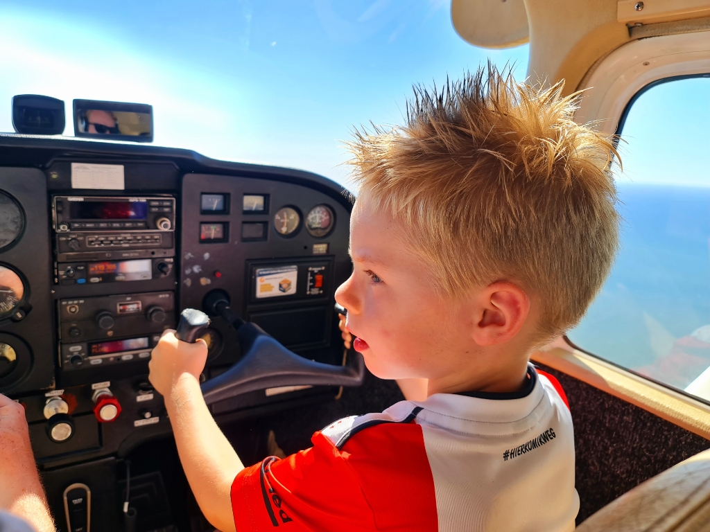 Rondvluchten met kleine kinderen