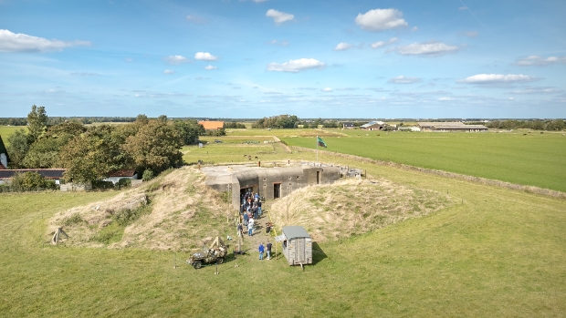 De Texla-bunker tijdens een van de vorige open dagen.