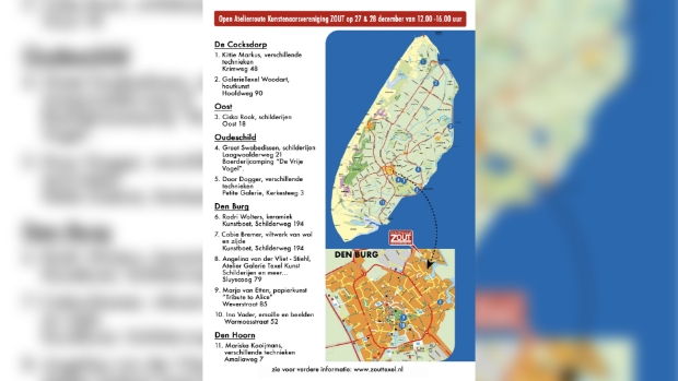 plattegrond atelierroute