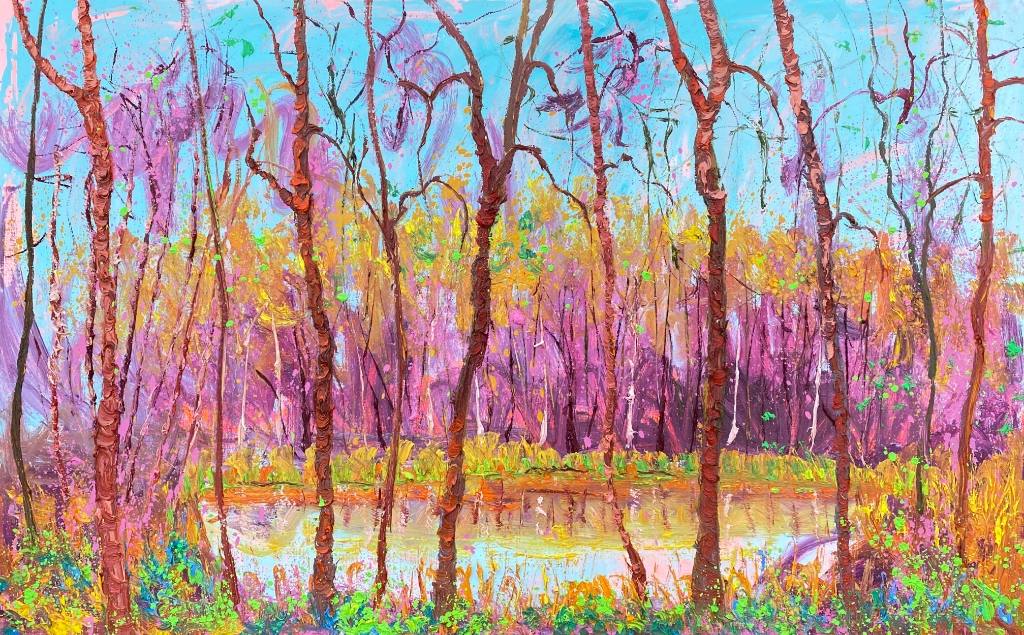 Gertjan Scholte-Albers: en plein air (olieverf op doek)