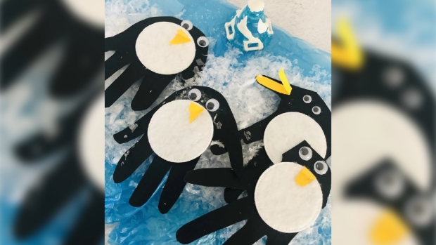 pinguïn knutselen
