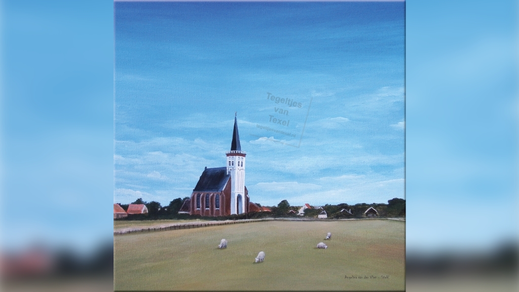 Tegeltjes van Texel - Hoornder Kerkje