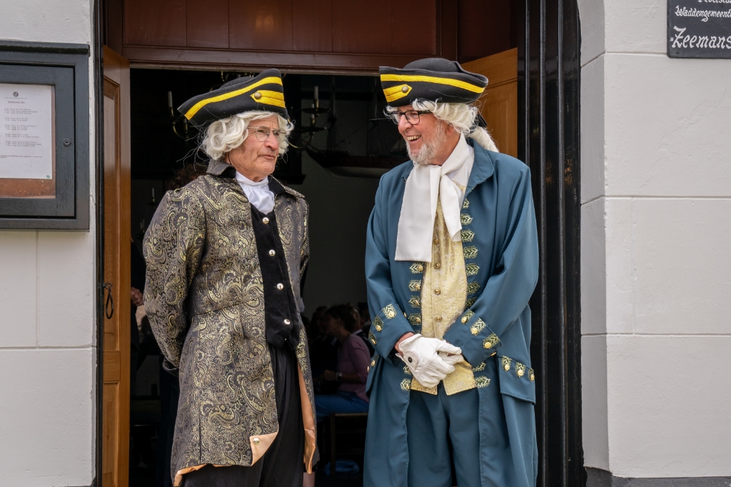 Rede van Texel bij het Zeemanskerkje in Oudeschild