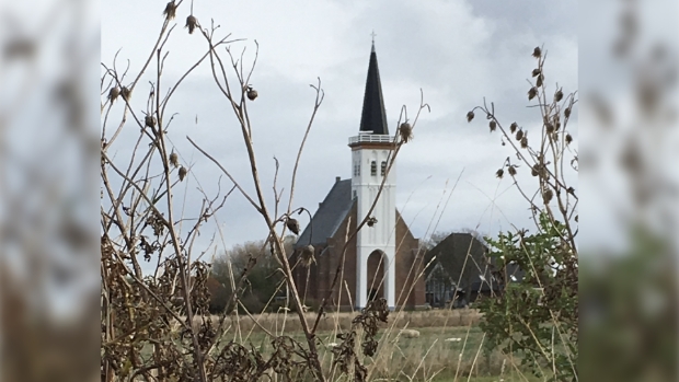 Het Hoornder kerkje op Texel