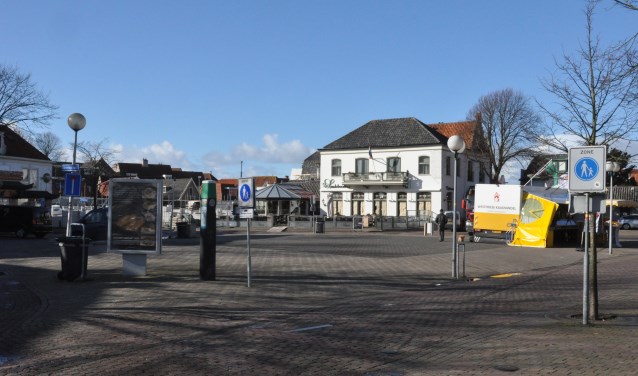 De Groeneplaats in het centrum van Den Burg.