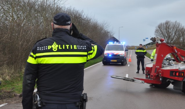 Politie in actie op straat. (Archieffoto)
