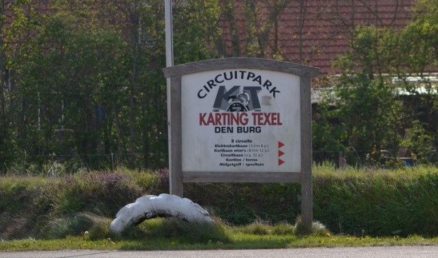 De karting aan de Akenbuurt bij Den Burg.