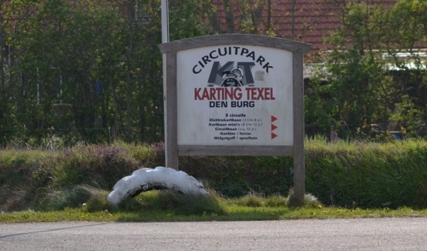 De karting aan de Akenbuurt bij Den Burg.