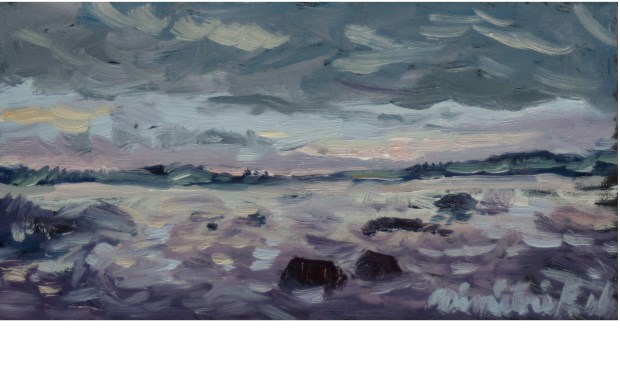 Dimitri Feenstra (olieverf op paneel, 10 x 20 cm)
