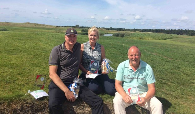 v.l.n.r. Floris-Jan Zwaag, Anita Hiemstra, Peter op de Beek