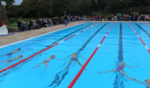 Drijven als een blaadje op het water voor het A-diploma.