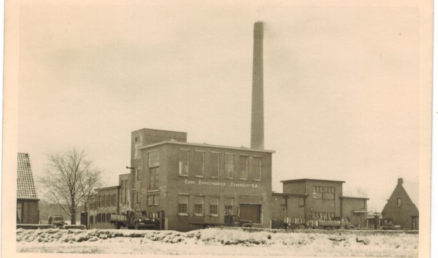 De Eendracht als zuivelfabriek in 1953.