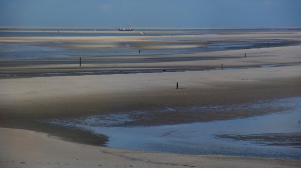 De Hors na de storm: helemaal schoongeveegd.