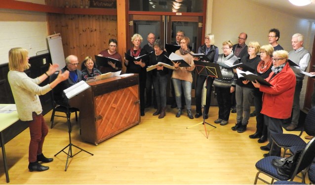 Oefening van Amici Cantus.