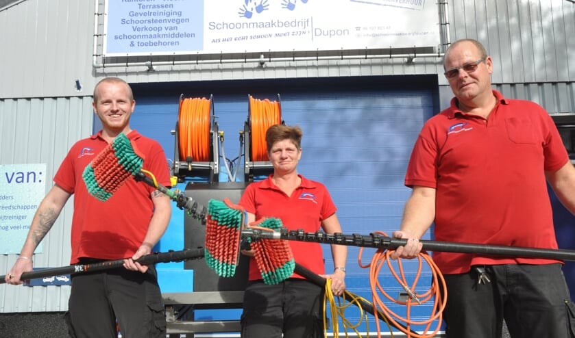 Michael, Janny en Jan Dupon.