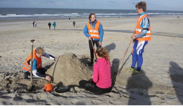 Knutselen bij paal 21.