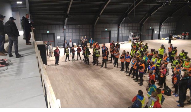 Start in de Evenementenhal van De Krim.