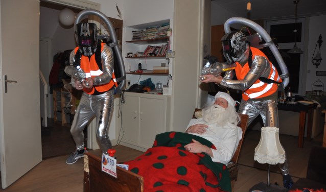 Speulen in de huiskamers in De Cocksdorp.
