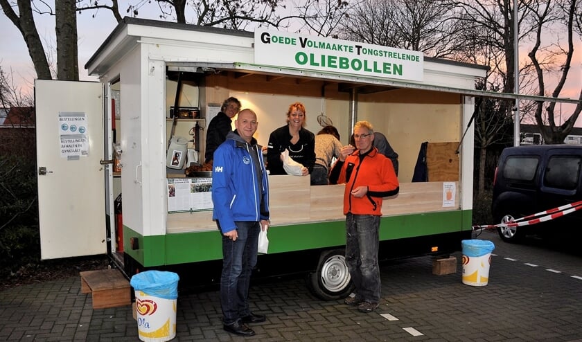 oliebollenkraam GVTexel aan de Beatrixlaan