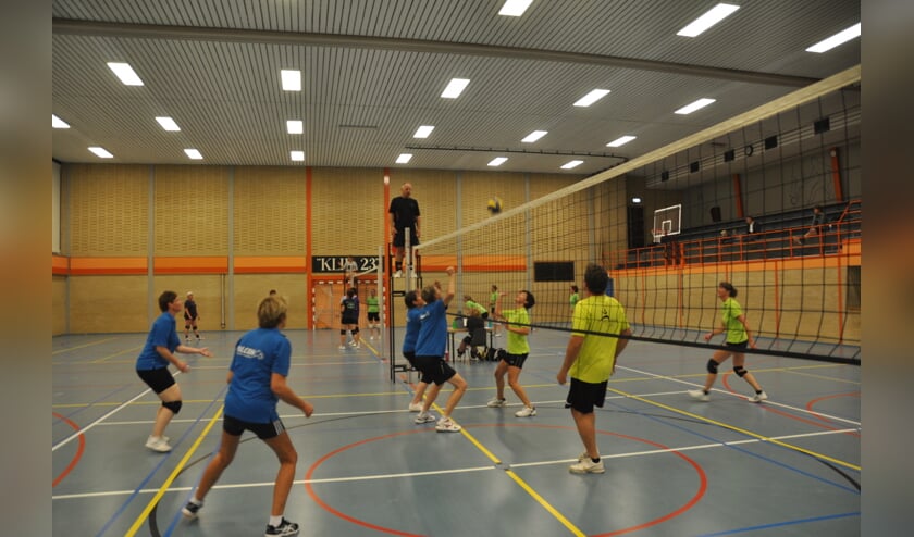 Eilandcompetitie volleybal.