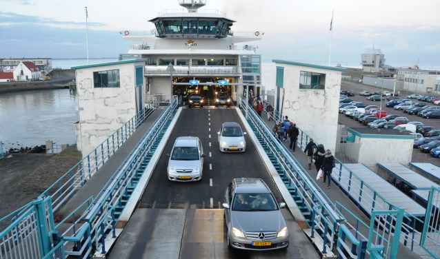 De veerhaven in Den Helder.