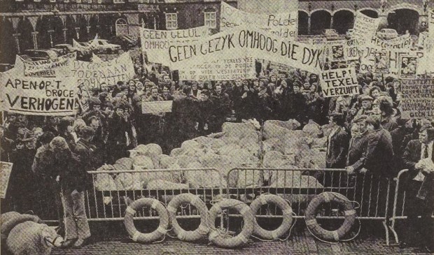 Texelaars in Den Haag in januari 1976.
