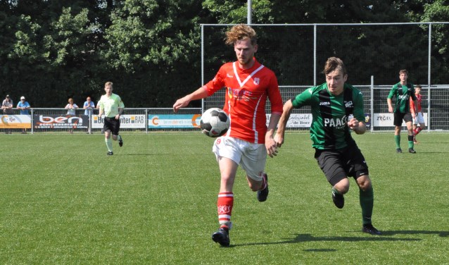 Texel eerder dit seizoen in actie tegen VSV.