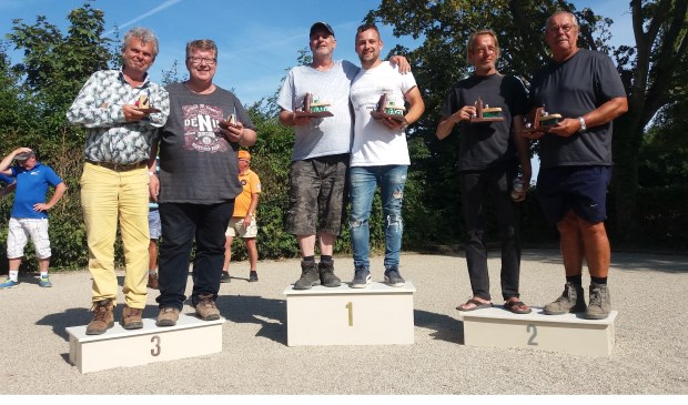 v.l.n.r. R. Magre, J. Keijer, R. Bouwmeester, S. Bouwmeester, R. Bakker, B. Kooij