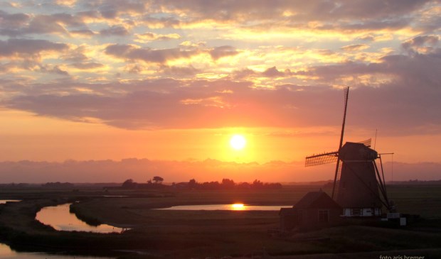 Aris Bremer: "Volop zomer, ook in polder het Noorden."