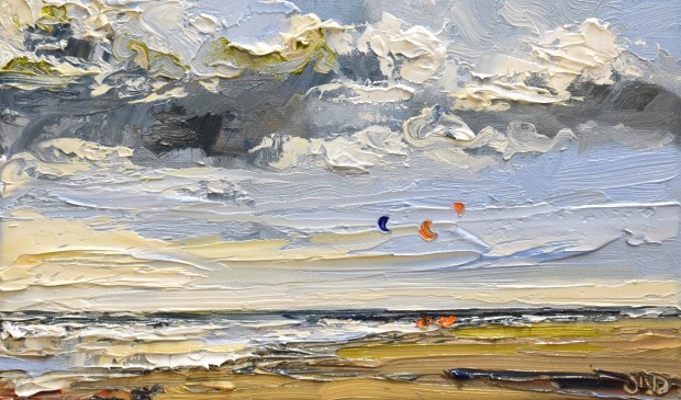 Sonja Brussen: olieverf op doek in Galerie Posthuys