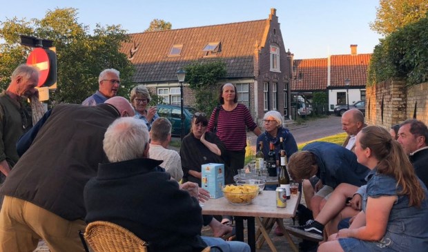 In De Waal werd genoten na het genomen besluit.