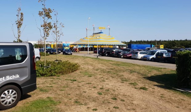 Parkeren in De Koog.