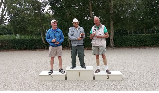 v.l.n.r. Jaap Zuidewind, Harm Gort, Fer Gieles.