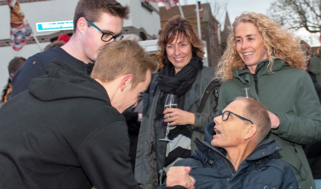 Rob Daalder bij de marathonuitzending van Sil van Heerwaarden en Aron Zeeman.