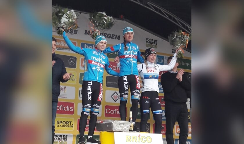 Denise Betsema, winnares in Maldegem.