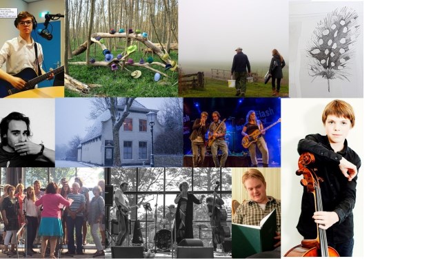 Een greep uit de vele optredens, voorstellingen en locaties tijdens Cultuurnacht Texel in De Waal.
