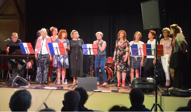De Chansongroep van Artex, één van de optredens tijdens Lindeboom Live.