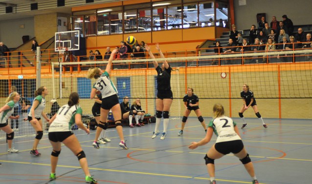 Volleybal in Ons Genoegen.