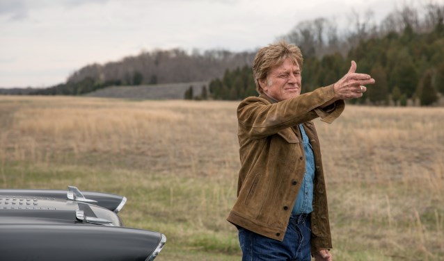 Robert Redford speelt Forrest Tucker in The Old Man and The Gun.