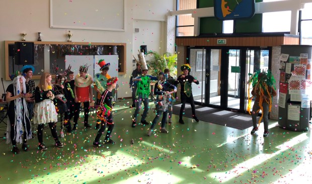 Carnaval op de OSG.
